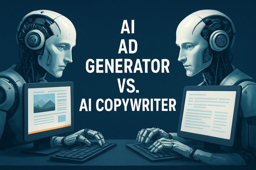 AI Ad Generator vs. AI Copywriter: What’s the Difference and When to Use Each?