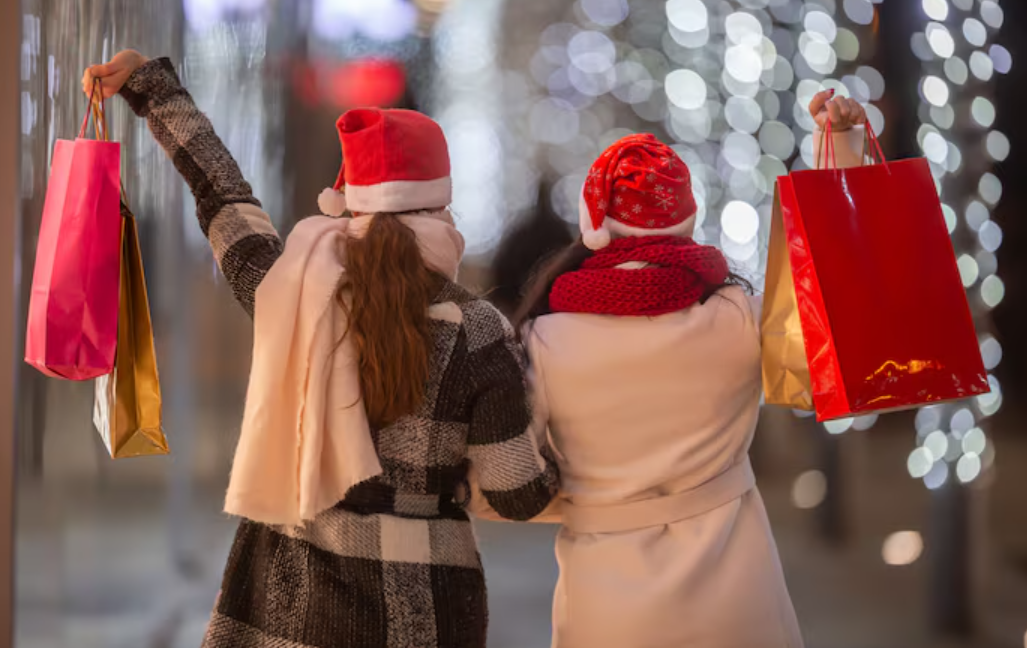 Users shopping after seeing your Christmas sales 2025 marketing