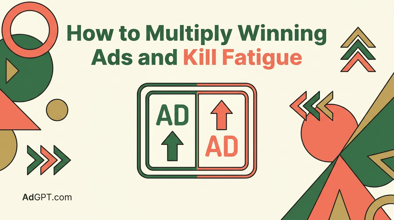 Ad Clone: How to Multiply Winning Ads and Kill Fatigue Fast
