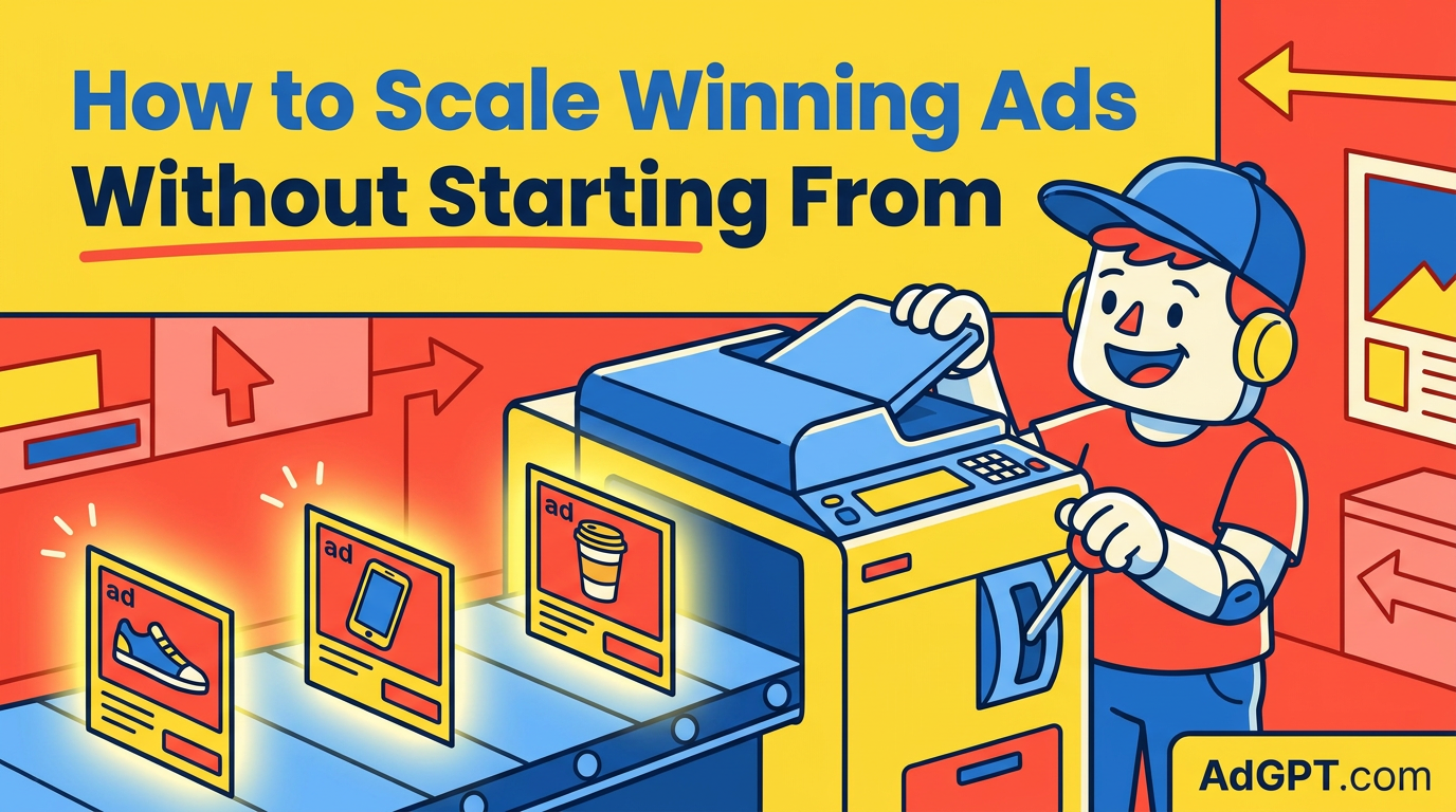 Ad Clone: How to Scale Winning Ads Without Starting From Scratch