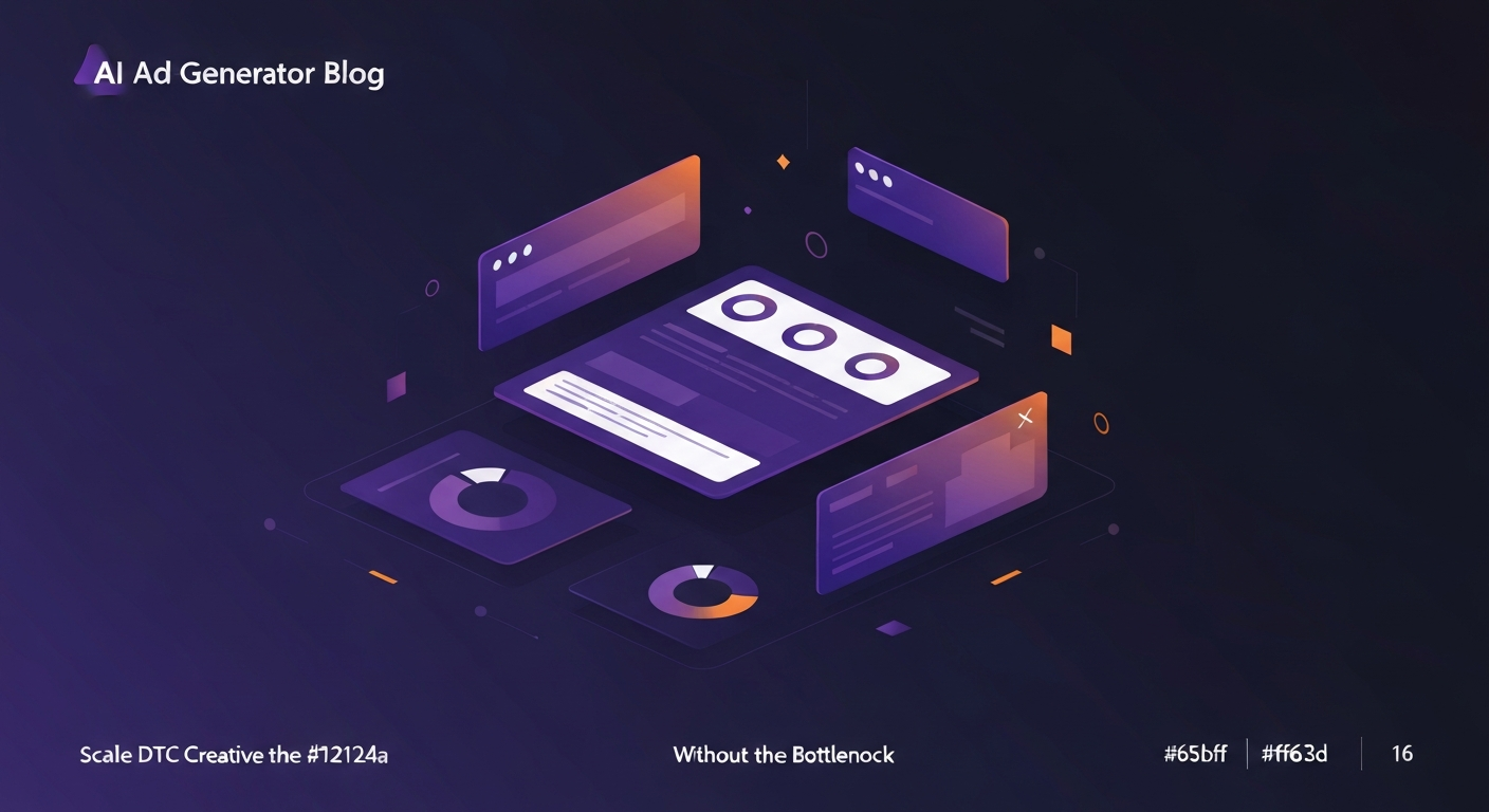 AI Ad Generator: Scale DTC Creative Without the Bottleneck
