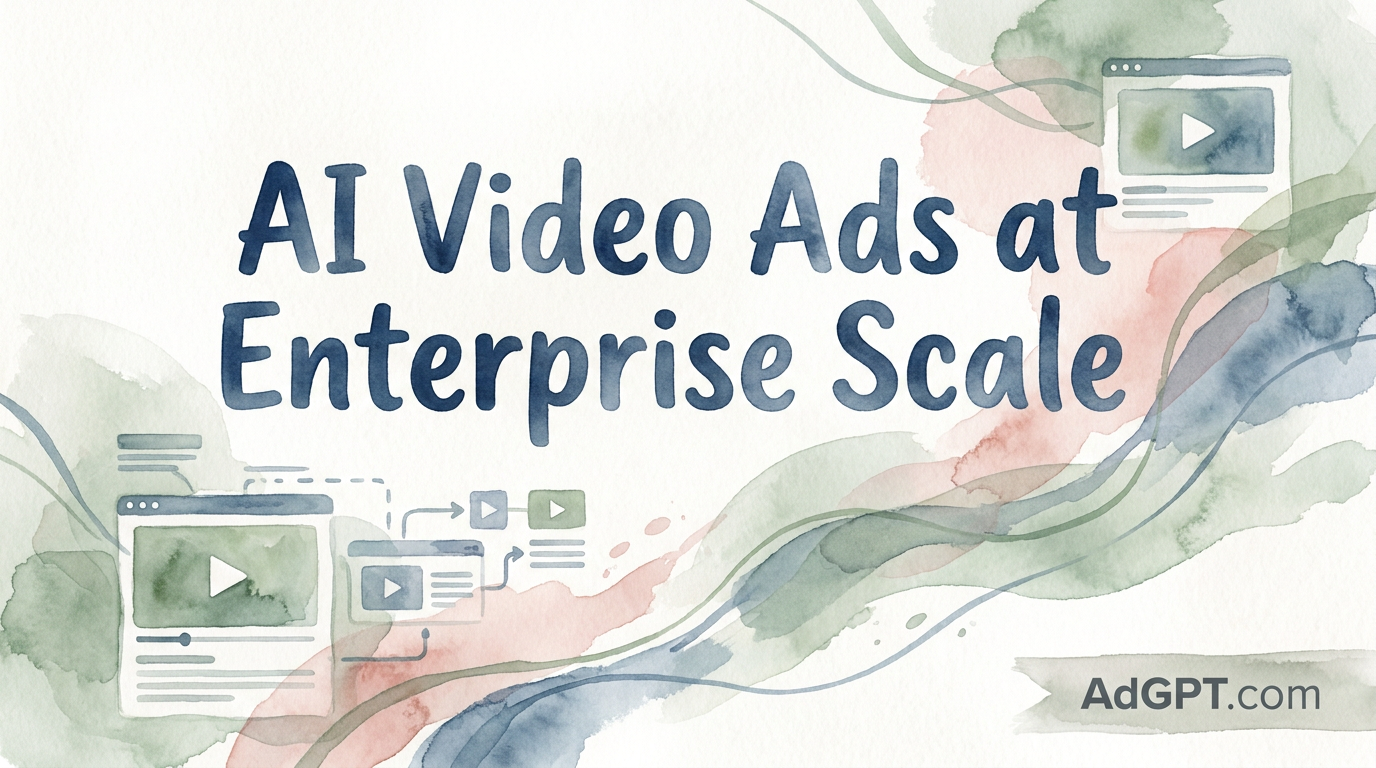 AI Video Ads at Enterprise Scale: Brand Safety & Approval