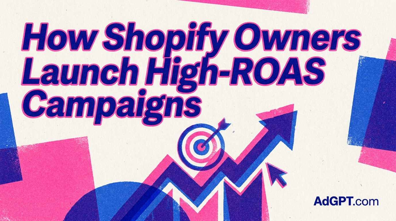 Ecommerce Ads: How Shopify Owners Launch High-ROAS Campaigns