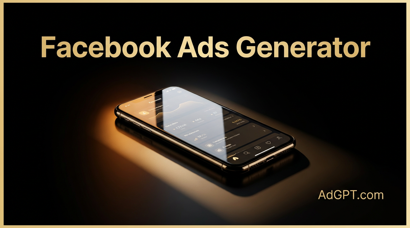 Facebook Ads Generator: Test More Creatives, Find Winners Fast