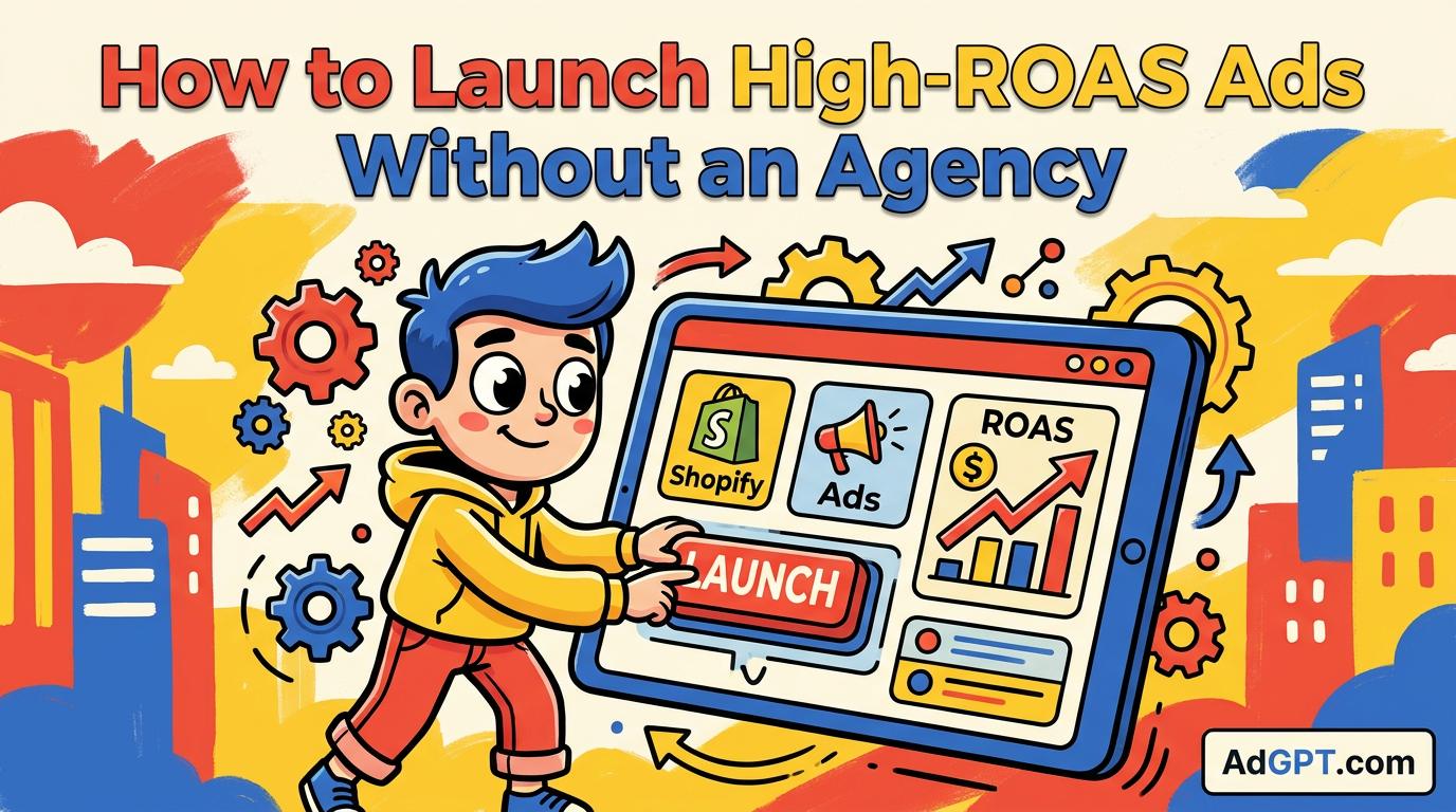 Shopify Ads: How to Launch High-ROAS Ads Without an Agency