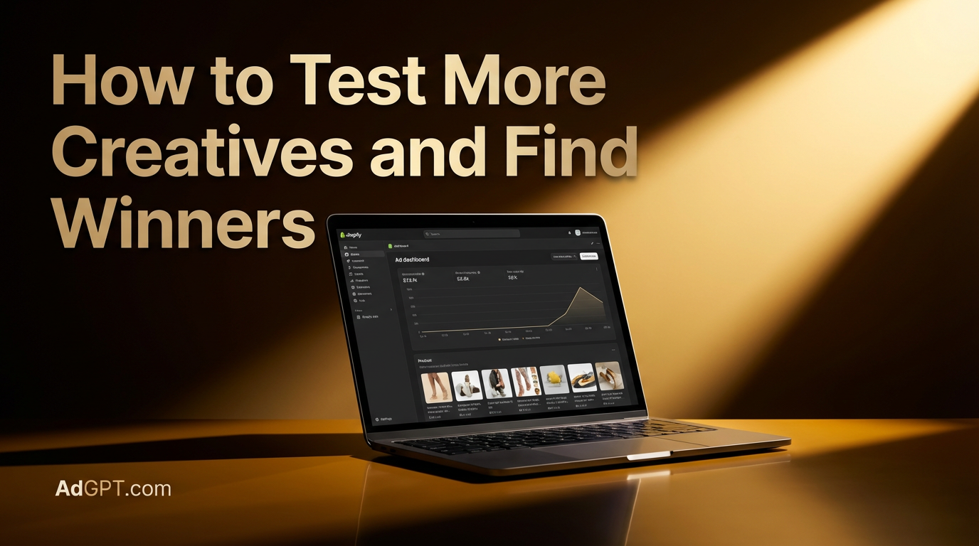Shopify Ads: How to Test More Creatives and Find Winners Fast
